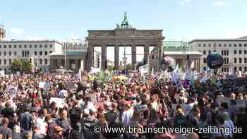 Klimaaktivisten von Fridays for Future demonstrieren bundesweit