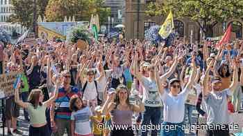 Fridays for Future demonstriert in Ulm: Hoch die Hände für den Klimastreik