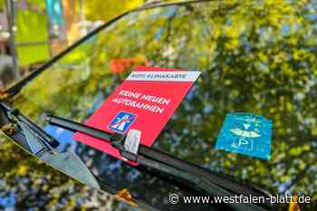 Wegen Klimastreik: Autofahrer kassieren Knöllchen