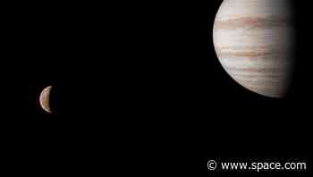 NASA's Juno mission captures stunning view of Jupiter with its volcanic moon, Io (photo)