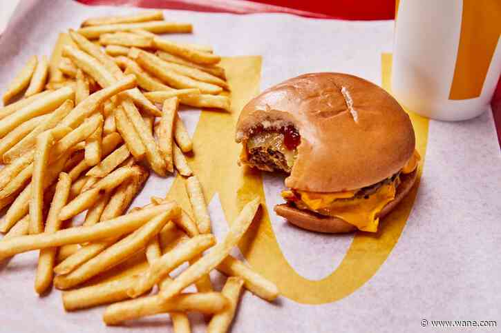 McDonald's selling 50-cent double cheeseburgers for National Cheeseburger Day