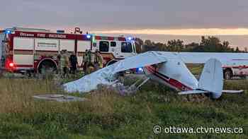 Ottawa man facing charges after plane stolen, crashes at Rockcliffe Airport