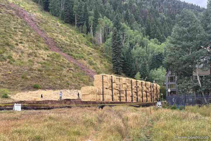 Colorado Resort Protects Condos From Mudslides With Temporary Barricade
