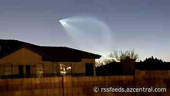 What was in the sky last night? California rocket launch seen in Phoenix sky