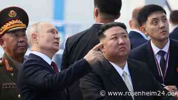 Putins Auftritt mit Kim gibt Rätsel auf – was ist mit dem Fuß von Russlands Präsidenten los?