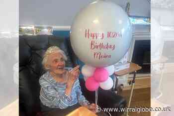Happy birthday! Wirral care home's Mary 'Moira' O’Hare is 102