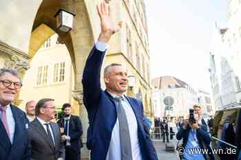 Für Münster und den Frieden wieder ein Herz