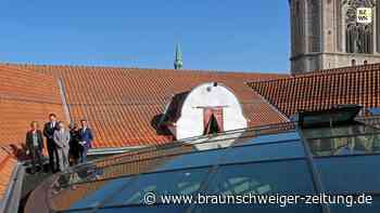 Was thront da jetzt überm Braunschweigischen Landesmuseum?