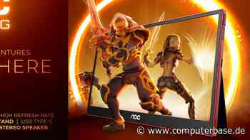 AOC Gaming 16G3: Tragbarer 15"-Monitor mit IPS, FHD, 144 Hz und USB-C