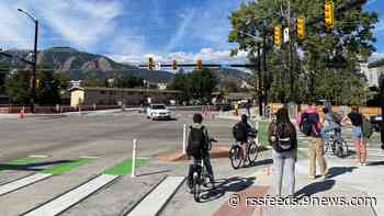 A look at the first fully protected intersection in Boulder