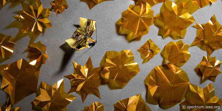 Video Friday: Origami Microflyers