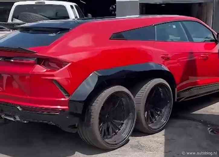 Video: bizarre Urus 6×6 bestaat echt!