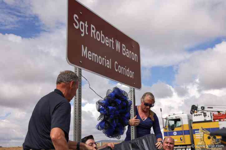 I-25 corridor named in memory of Sandoval County sergeant killed in the line of duty