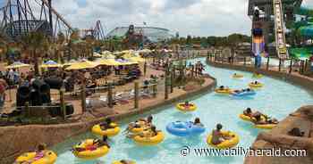 Fire damages small food building at Hurricane Harbor