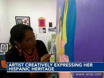 Latina artist Miriam Ximil is the latest artist-in-residence at the Diamante Arts and Cultural Center in Raleigh