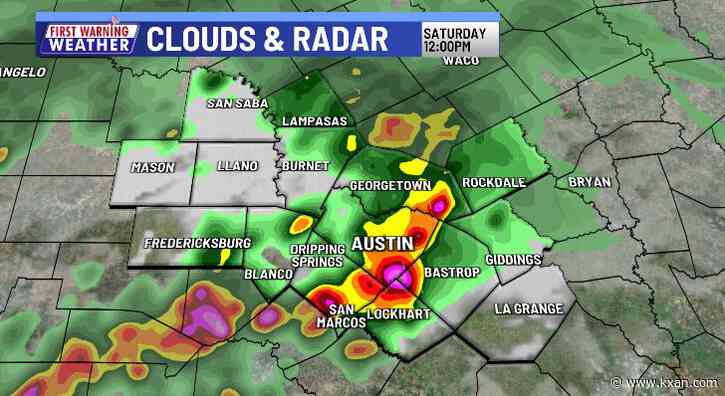 One more day of storms ahead of next drying trend