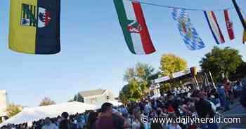 Tapping of the keg kicks off Palatine Rotary's Oktoberfest