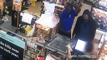 Broward robbery detectives searching for 7-Eleven thieves who threatened to shoot clerk