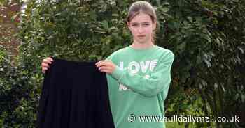 Holderness Academy pupil too small to fit school skirt put in isolation for wearing Asda alternative