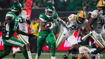 Elks ground game 'lights out' in win over Riders