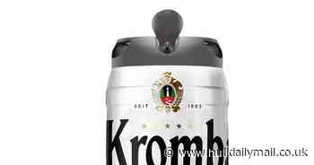 Celebrate Oktoberfest with Krombacher Pils 'Fresh Keg' and pint stein