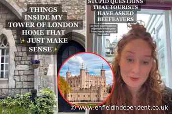 TikTok star shares what living in the Tower of London is like