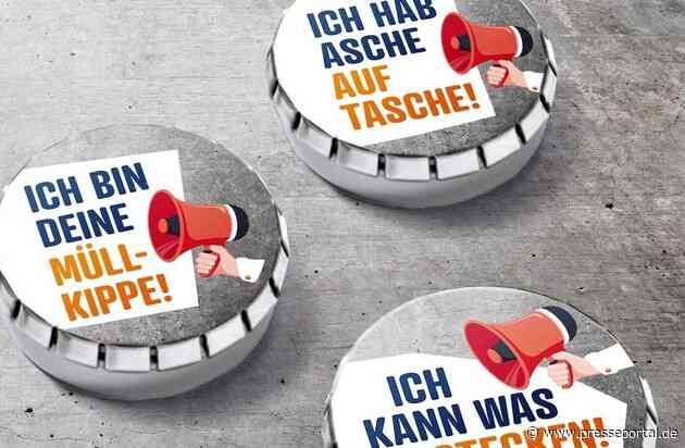 Umweltschutz mit konkreten Maßnahmen stärken / Für eine saubere Umwelt - Kippen gehören in den Müll