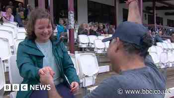 Northampton: Match made as man proposes at ODI