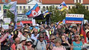 Gut 2000 Menschen bei Protesten gegen Bundesregierung