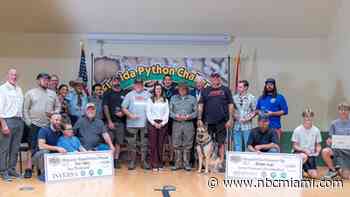 The winners of the 2023 Florida Python Challenge have been named. Here's how many they caught.