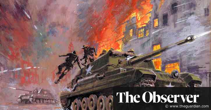 ‘Used as dartboards’: rare British war comic art rescued from bins, skips and floods
