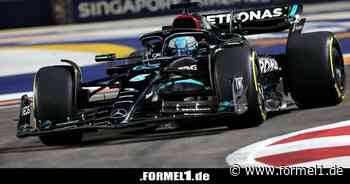 Mercedes wittert mit Russell eine "großartige Siegchance" in Singapur