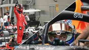 Formel 1: Sainz holt Singapur-Pole - Verstappen scheitert im Q2