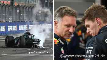 Denkwürdige Formel-1-Quali in Singapur: Erst Horror-Crash, dann Red-Bull-Debakel