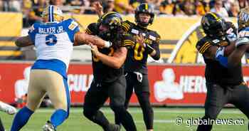 Hamilton Ticats beat Blue Bombers in biggest win of CFL season