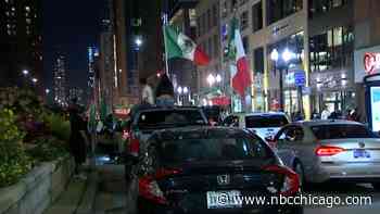 Car caravan celebrations prompt Chicago to limit downtown access for second night in a row