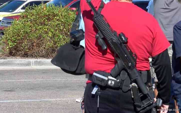 Locals gather to protest public health order