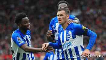 Brighton beat Man Utd as fans boo Ten Hag