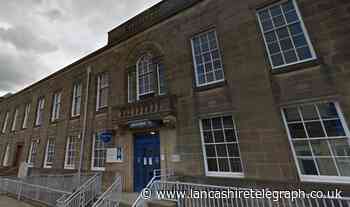 Burglar spotted trying car doors at back of Burnley police station