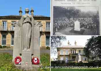 Accrington war memorial commemorated on 100 year anniversary