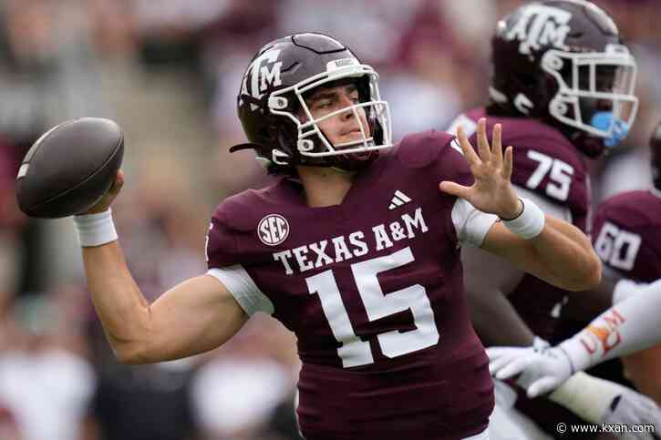 Texas A&M thumps Louisiana-Monroe 47-3 behind Weigman's 337 passing yards