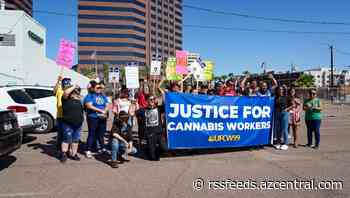 Curaleaf's Dispensary Midtown employees hold strike Friday, demanding transparency