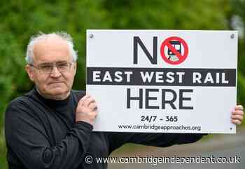 Opposition unites over East West Rail Cambridge section