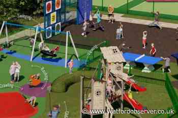 Plan for new items at King George V Playing Fields, Sarratt