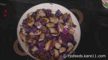 RECIPE: Seared Smoked Sausage with Cabbage and Apples