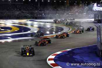 Start GP Singapore: kan Verstappen plaatsen winnen? [video]