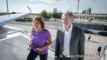 Scholz mit Ehefrau zu den UN nach New York aufgebrochen