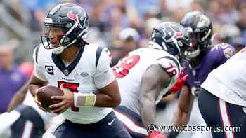 Texans' C.J. Stroud will face Colts down four starters on O-line as QB deals with shoulder injury, per reports