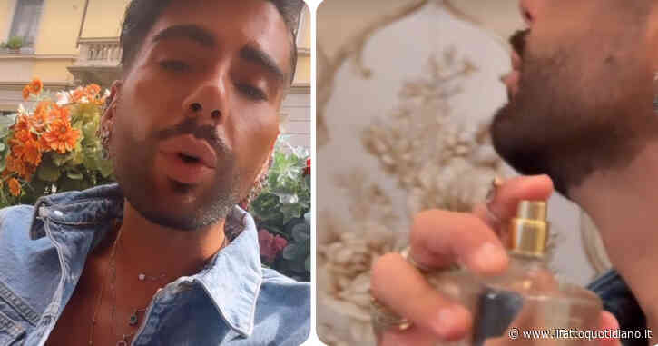 Federico Fashion Style, il nome scelto per il nuovo profumo fa discutere ma lui fa spallucce: “È già sold out”