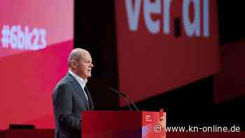 Scholz bei Verdi Bundeskongress: Putin muss Truppen zurückziehen